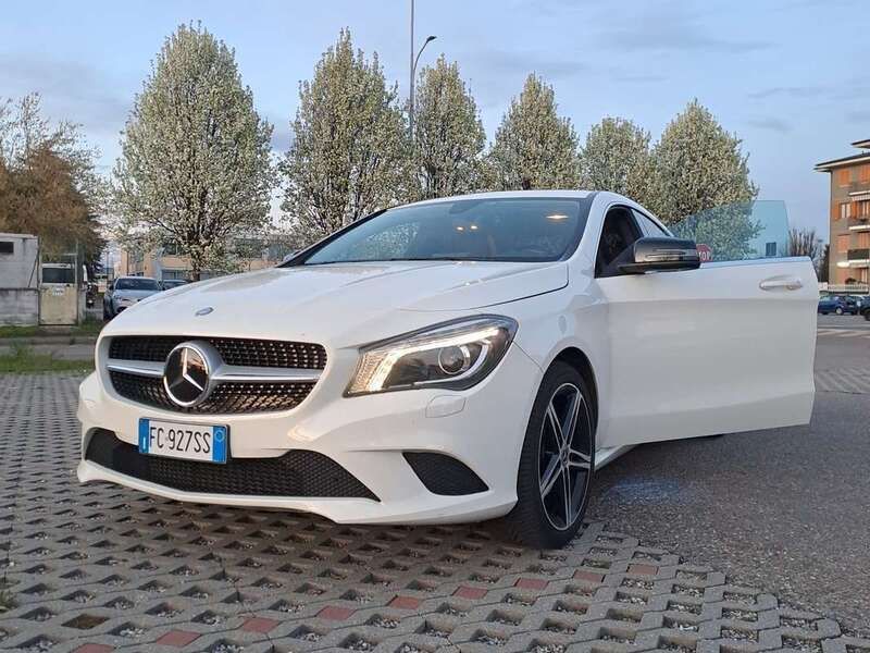 Usata Mercedes CLA200 Business 136 CV (100 kW) 2016 Bianco Berlina