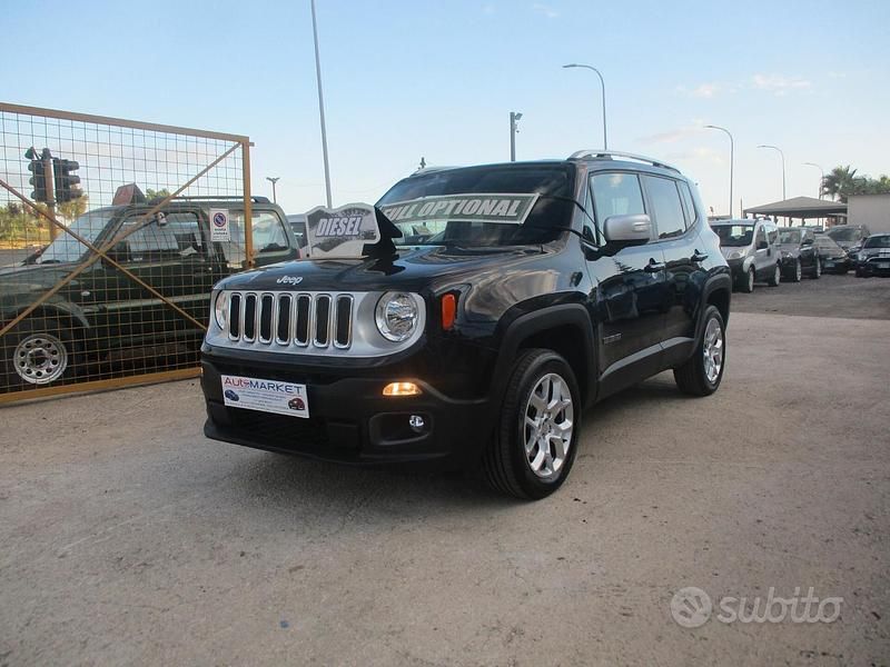 Usata Jeep Renegade Limited 140 CV (102 kW) 2016 Nero SUV