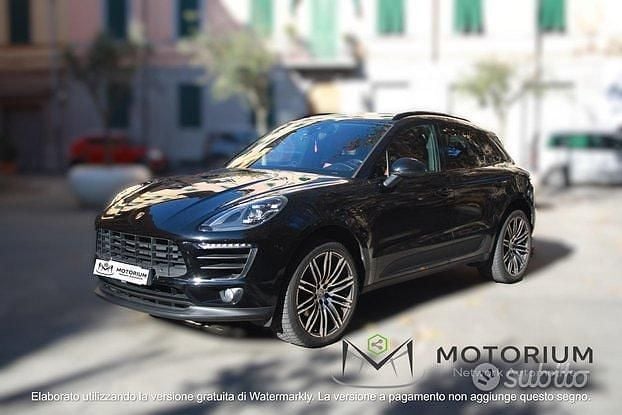 Usata Porsche Macan 252 CV (185 kW) 2018 Nero SUV