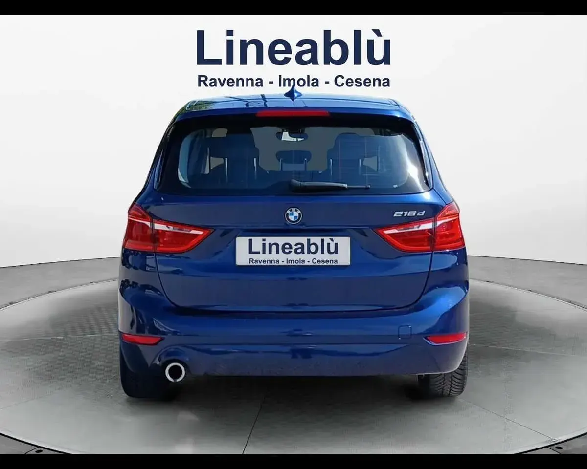 Usata BMW 216 Gran Tourer 116 CV (85 kW) 2018 Blu metalizzato scuro Monovolume