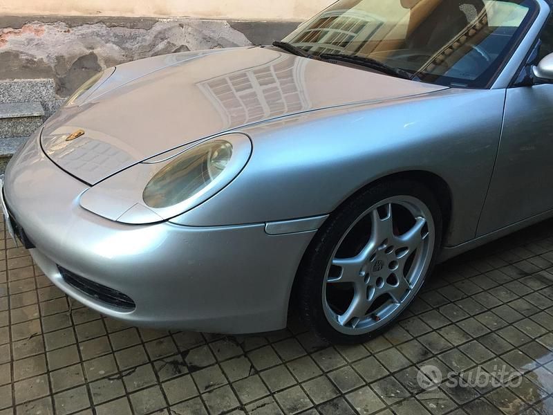 Usata Porsche Boxster 1997 Grigio Cabrio