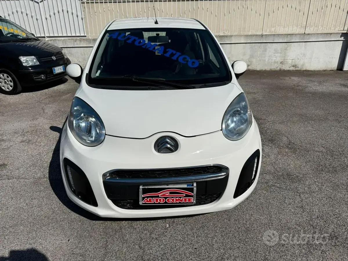 Usata Citroën C1 68 CV (50 kW) 2014 Bianco Utilitaria