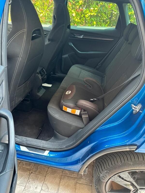 Usata Skoda Karoq SportLine 116 CV (85 kW) 2020 Blu SUV