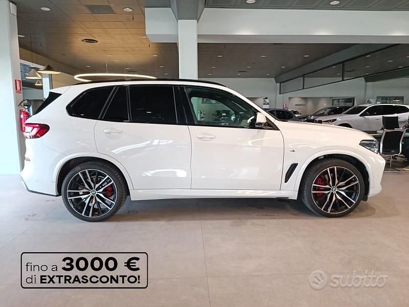 Usata BMW X5 M Sport 286 CV (210 kW) 2022 Bianco SUV