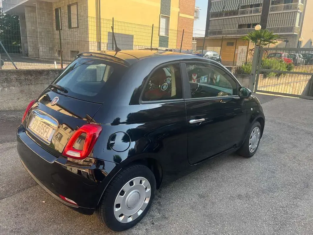 Usata Fiat 500 Pop 69 CV (50 kW) 2016 Nero Utilitaria