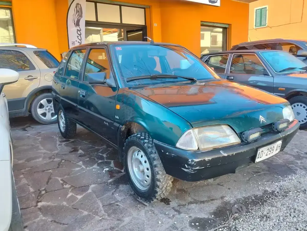 Usata Citroën AX 60 CV (44 kW) 1996 Verde Utilitaria