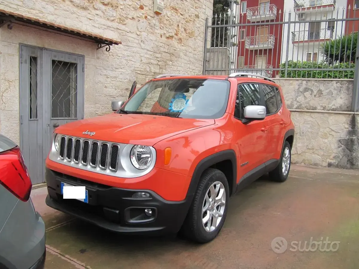 Gebraucht Jeep Renegade Limited 120 PS (88 kW) 2014 Orange SUV