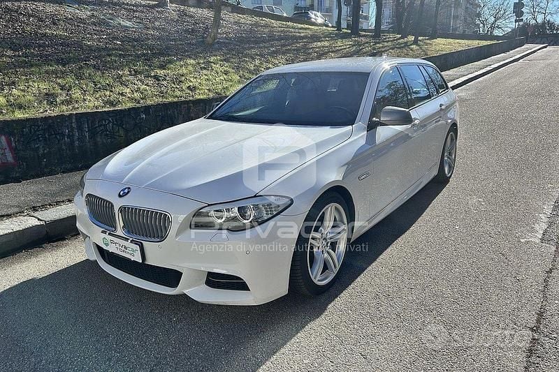 Usata BMW 550 Comfort Edition 381 CV (280 kW) 2013 Bianco Station wagon