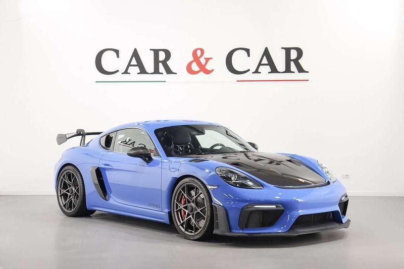Blu/azzurro Usata 2023 Porsche 718 Cayman GT4 Coupé | 175.000 € (Molto cara) - Immagine 1/4