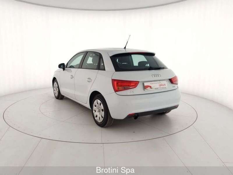 Usata Audi A1 Attraction 86 CV (63 kW) 2014 Bianco Utilitaria