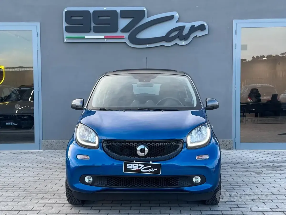 Usata Smart ForFour Passion 91 CV (66 kW) 2017 Blu Utilitaria