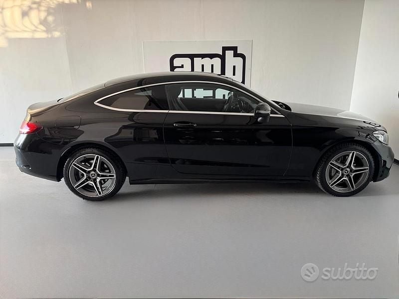 Usata Mercedes C220 Premium 194 CV (142 kW) 2019 Nero Coupé