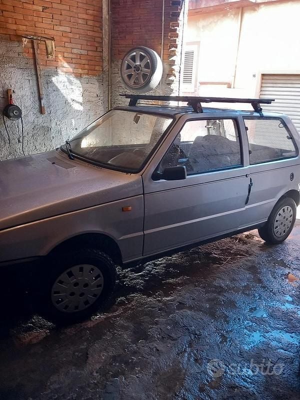 Usata Fiat Uno 1990 Grigio Utilitaria