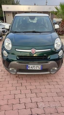 Usata Fiat 500L Trekking 95 CV (69 kW) 2017 Verde Monovolume