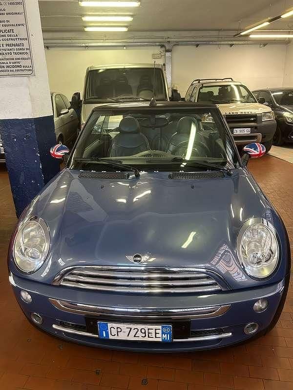 Usata Mini Cooper Cabriolet 116 CV (85 kW) 2004 Blu/azzurro Cabrio