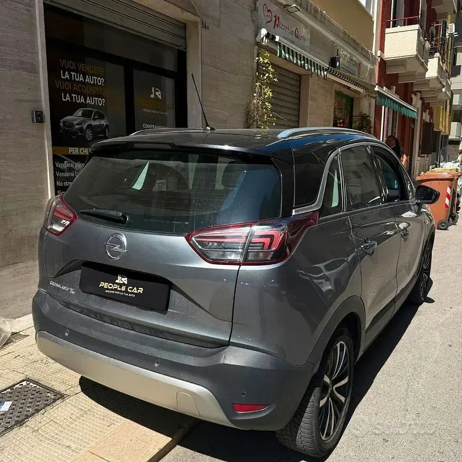 Usata Opel Crossland X 102 CV (75 kW) 2018 Grigio SUV