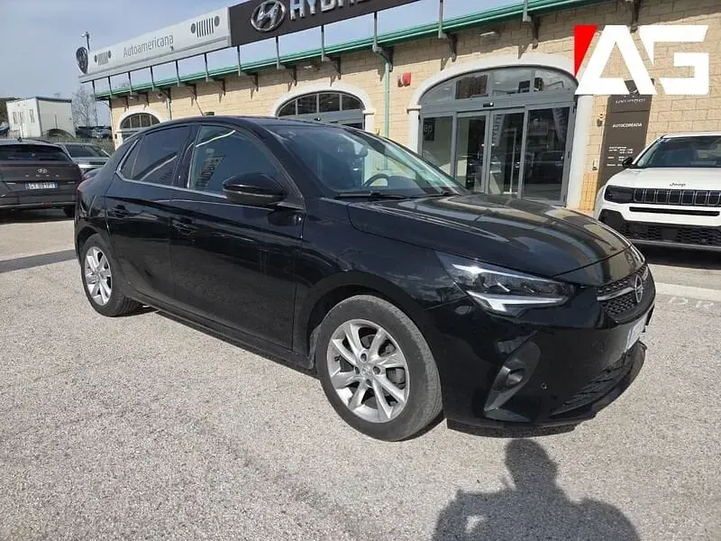 Usata Opel Corsa Elegance 75 CV (55 kW) 2021 Nero Utilitaria