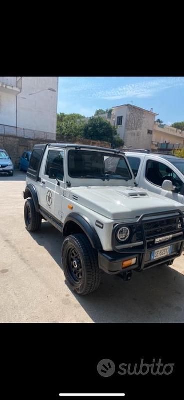Usata Suzuki Samurai 69 CV (50 kW) 1997 Bianco SUV