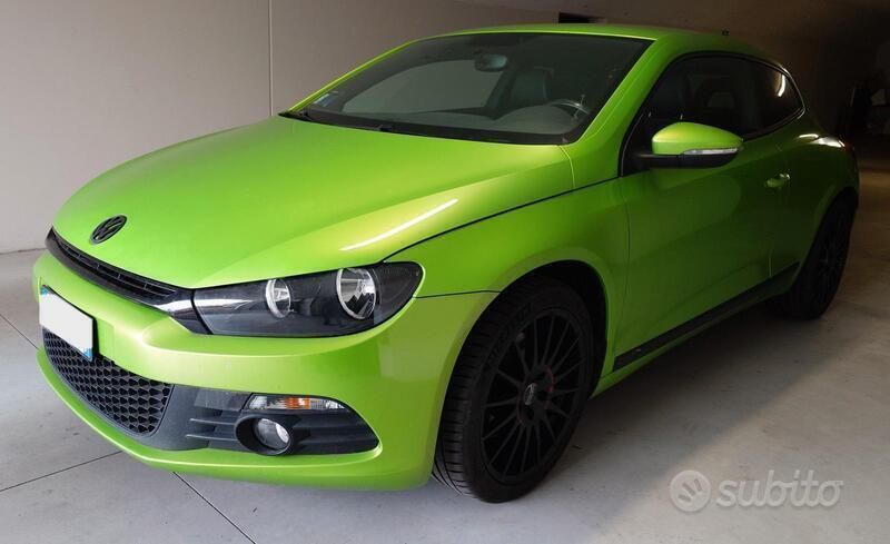Usata VW Scirocco 160 CV (117 kW) 2009 Verde Coupé