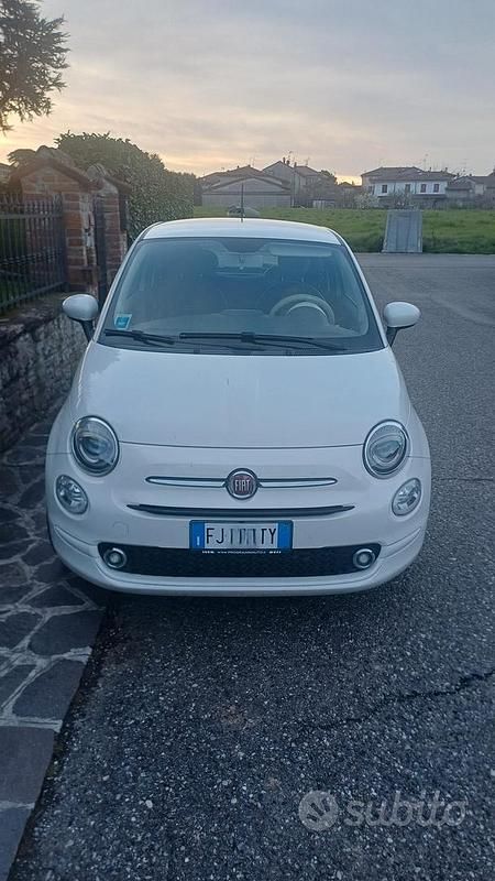 Usata Fiat 500 95 CV (69 kW) 2017 Bianco Utilitaria