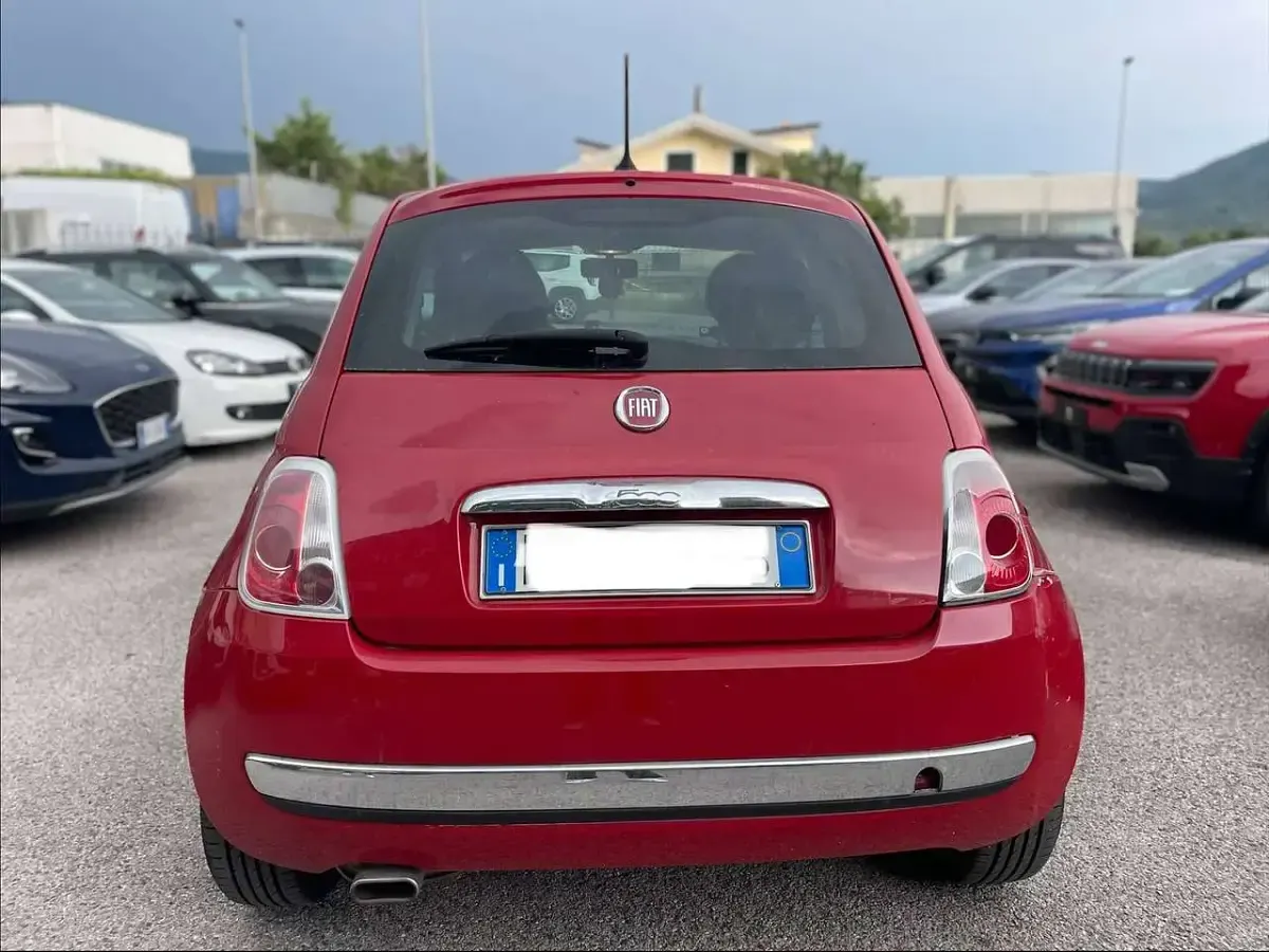 Usata Fiat 500 Lounge 95 CV (69 kW) 2013 Rosso Utilitaria