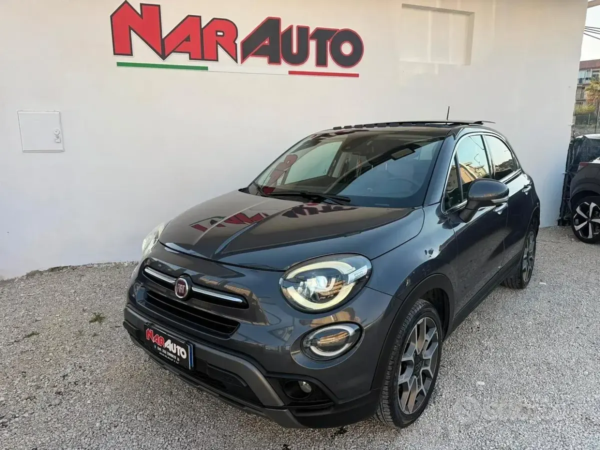 Usata Fiat 500X Cross 120 CV (88 kW) 2019 Grigio SUV
