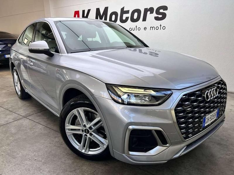 Argento Usata 2021 Audi Q5 Sportback S-Line SUV | 30.900 € (Super prezzo) - Immagine 1/4