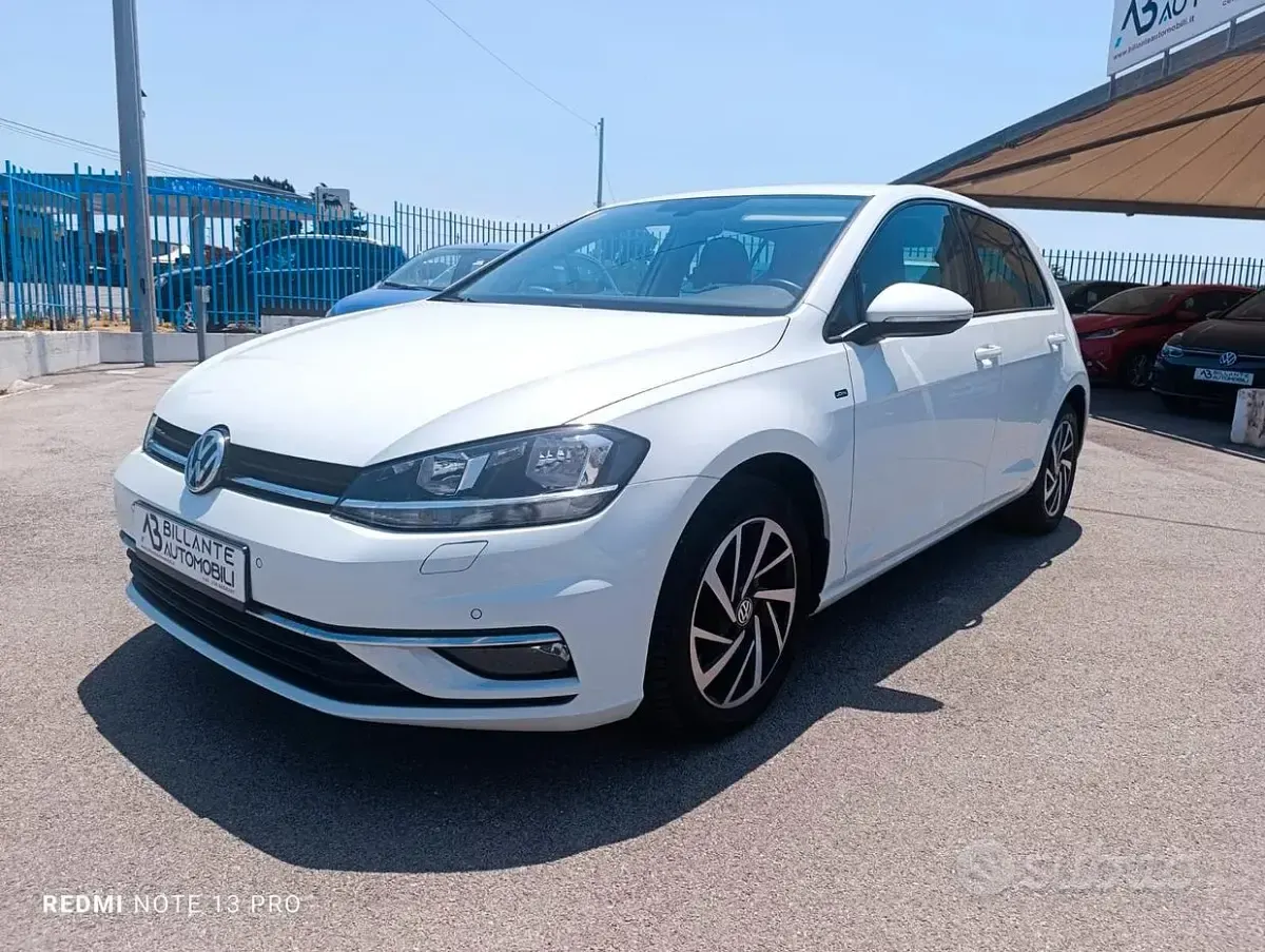 Usata VW Golf VII Join 116 CV (85 kW) 2019 Bianco Berlina