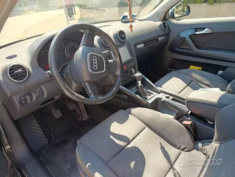 Usata Audi A3 Ambition 140 CV (102 kW) 2005 Nero Utilitaria