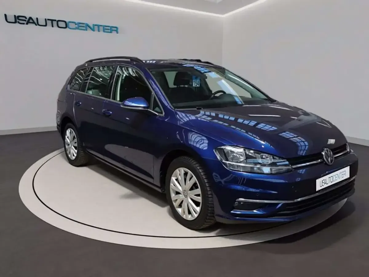 Usata VW Golf VII Business 116 CV (85 kW) 2018 Blu Station wagon