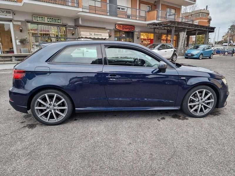 Usata Audi A3 Sport 184 CV (135 kW) 2017 Blu/azzurro Berlina