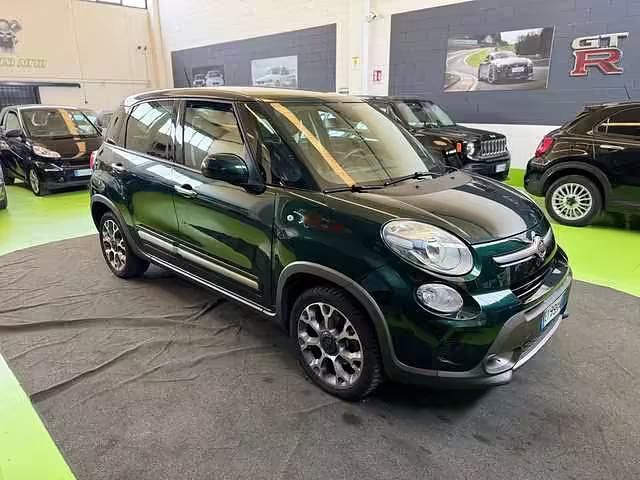 Usata Fiat 500L Trekking 105 CV (77 kW) 2015 Verde Monovolume