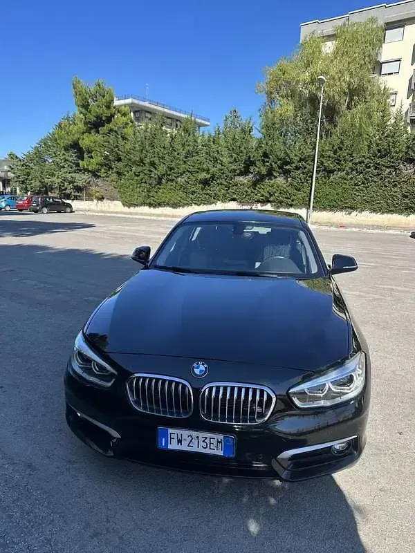 Usata BMW 116 116 CV (85 kW) 2019 Nero Utilitaria