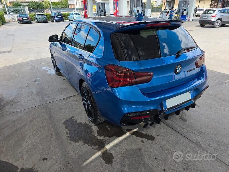 Usata BMW 125 M Sport 224 CV (164 kW) 2018 Blu Utilitaria