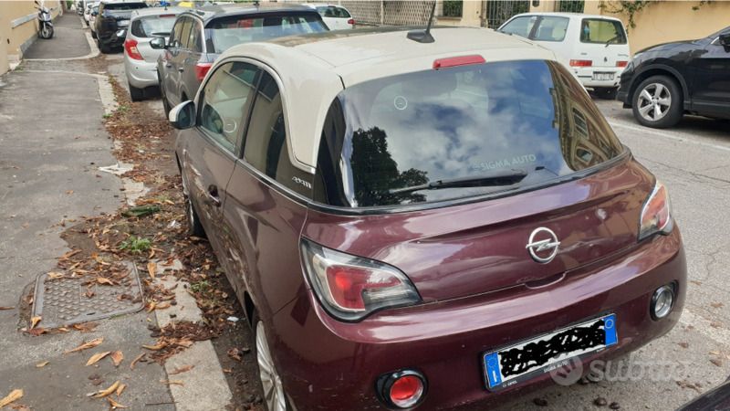Usata Opel Adam 87 CV (63 kW) 2017 Rosso Utilitaria