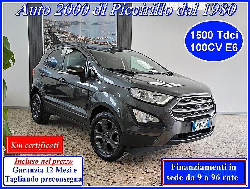 Usata Ford Ecosport S 100 CV (73 kW) 2018 Grigio SUV