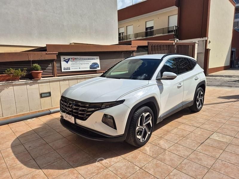 Bianco Usata 2021 Hyundai Tucson SUV | 19.980 € (Super prezzo) - Immagine 1/4