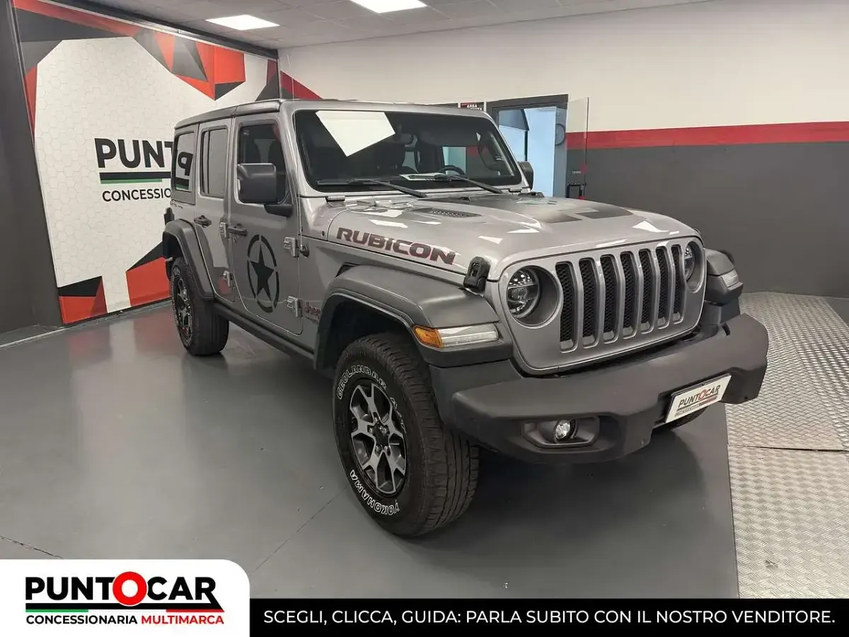 Usata Jeep Wrangler Rubicon 200 CV (147 kW) 2020 Grigio SUV