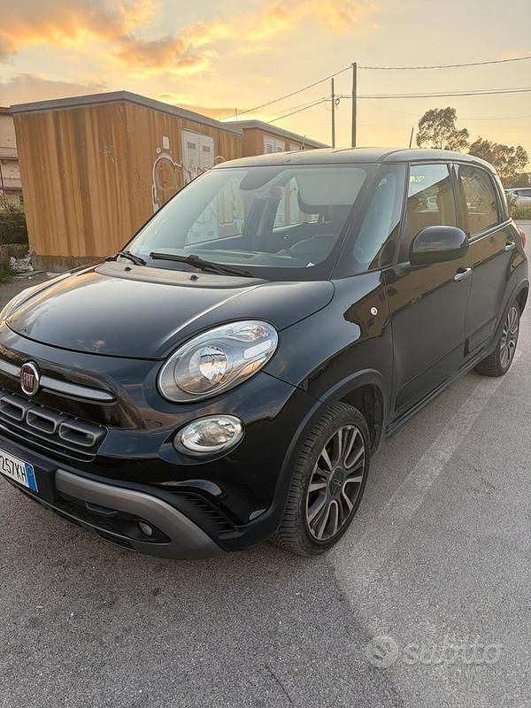 Usata Fiat 500L Cross 95 CV (69 kW) 2019 Nero Monovolume