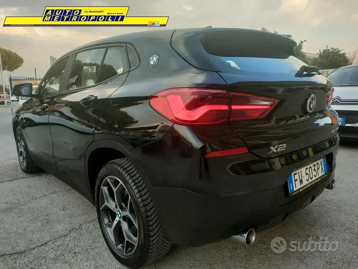 Begagnad BMW X2 Advantage 150 HK (110 kW) 2019 Svart SUV