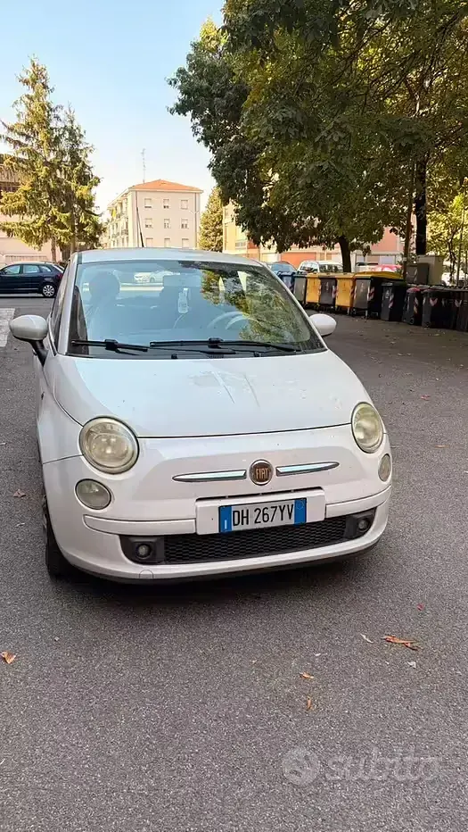Usata Fiat 500 69 CV (50 kW) 2007 Bianco Berlina