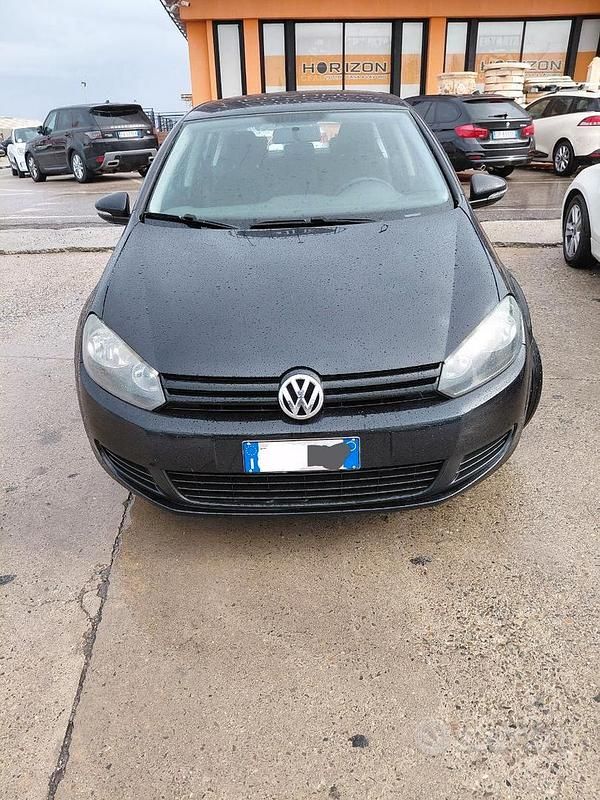 Usata VW Golf VI 2010 Nero Utilitaria