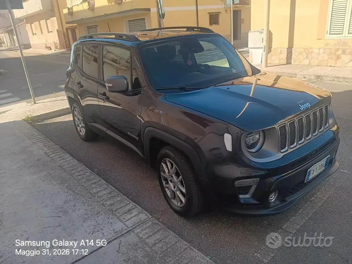 Usata Jeep Renegade 120 CV (88 kW) 2019 Nero SUV