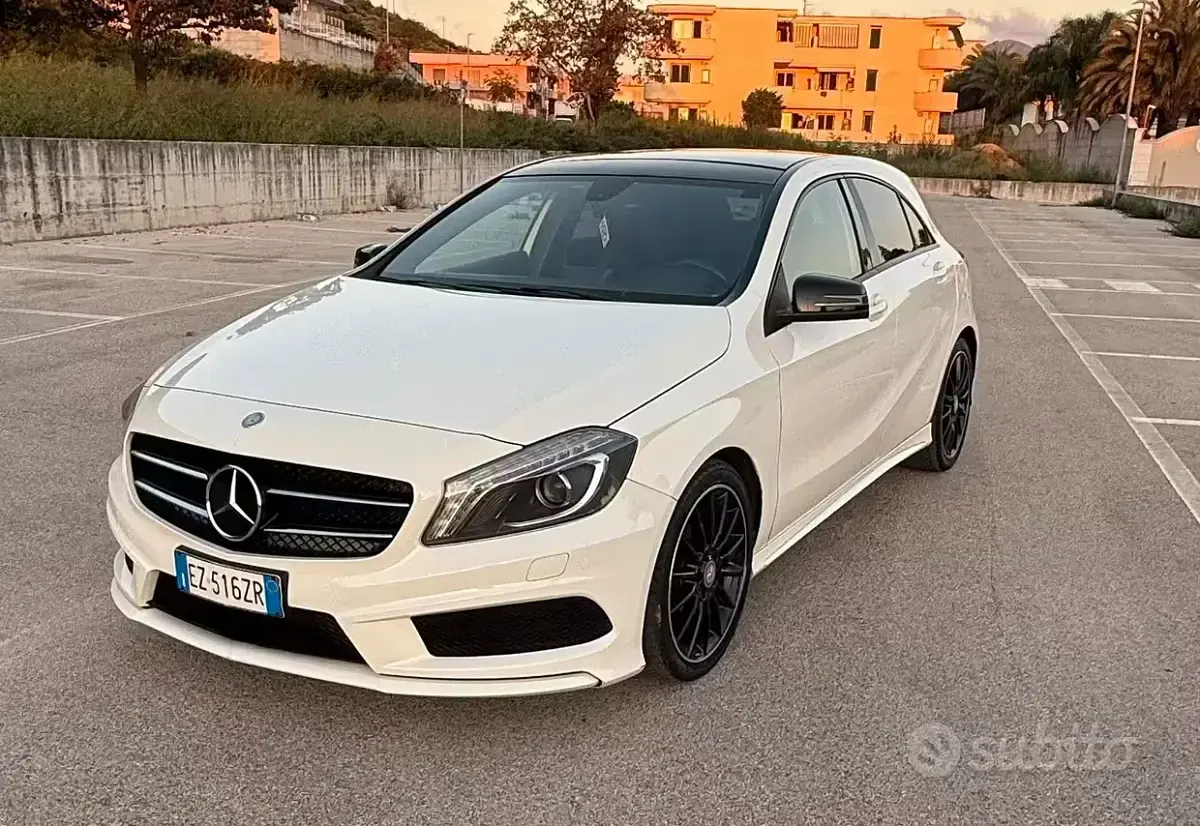 Usata Mercedes 180 109 CV (80 kW) 2015 Bianco Berlina