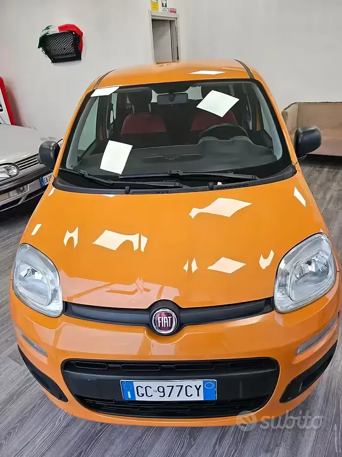 Usata Fiat Panda 69 CV (50 kW) 2020 Arancione Utilitaria