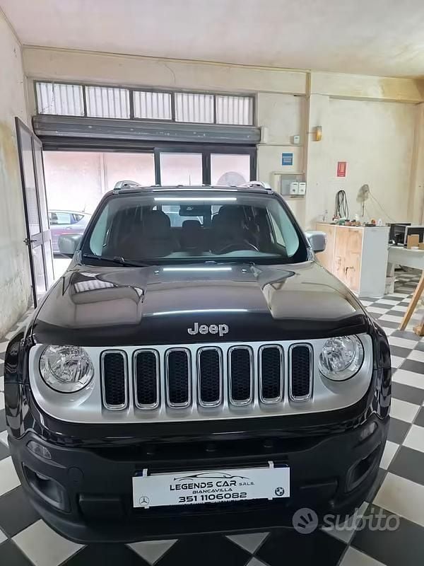 Usata Jeep Renegade Limited 140 CV (102 kW) 2014 Nero SUV
