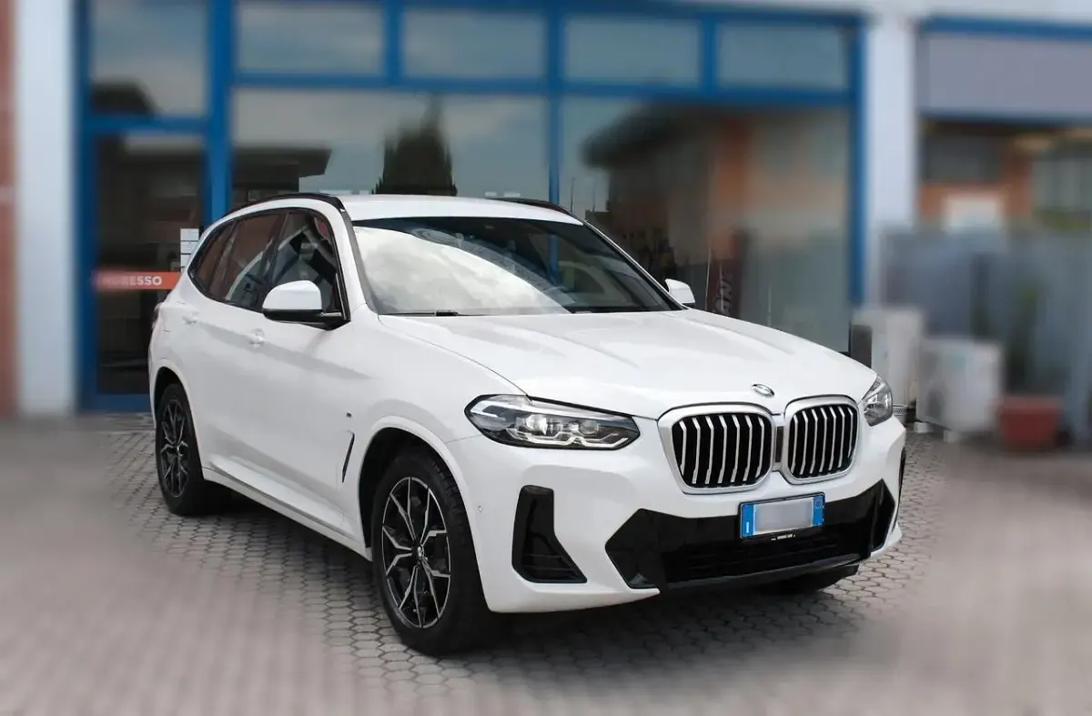 Usata BMW X3 M Sport 190 CV (139 kW) 2022 Bianco SUV