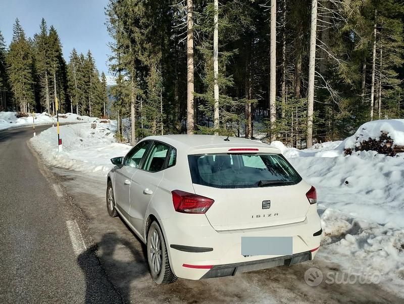 Usata Seat Ibiza Style 95 CV (69 kW) 2017 Bianco Berlina