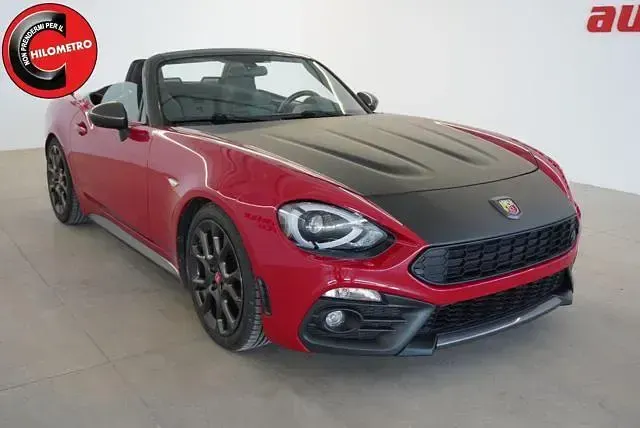 Usata Abarth 124 Spider 170 CV (125 kW) 2017 Rosso Cabrio