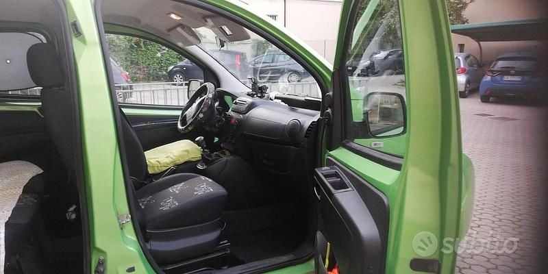 Usata Fiat Qubo Trekking 77 CV (56 kW) 2015 Verde Monovolume